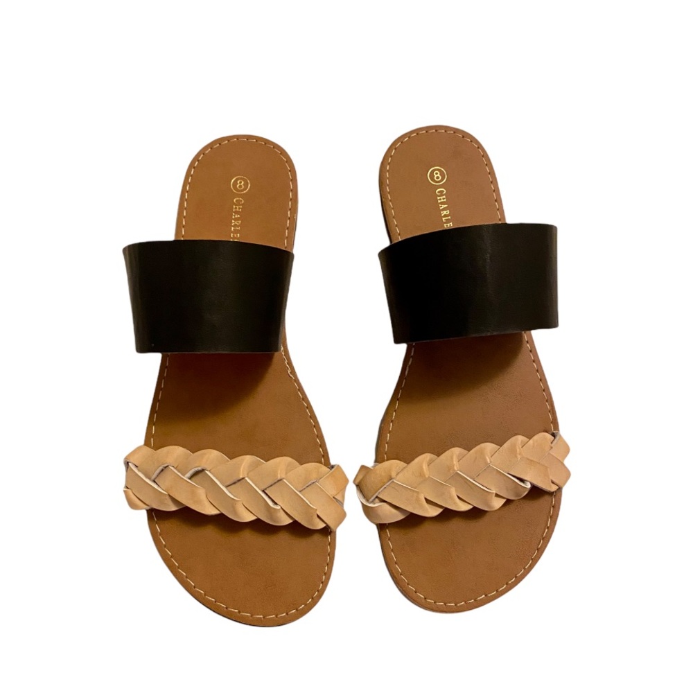 🎉HP🎉Braided Strap Slip On Sandals - Picture 2 of 8